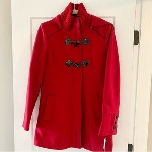 Red Wool GUESS Coat